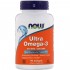 Now Foods Ultra Omega-3 500EPA/250DHA 90 капсул, ультра омега 3, риб'ячий жир