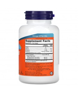 Now Foods Ultra Omega 3-D 90 капсул, омега-3 риб’ячий жир і вітамін D-3