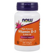 Now Foods Vitamin D-3 2000 IU 120 softgels