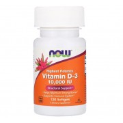 Now Foods Vitamin D-3 10000 IU 120 softgels