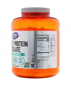 Now Foods Sports Whey Protein Isolate 2268 грамм, изолят сывороточного протеина