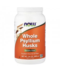 Now Foods Whole Psyllium Husks 680 грам, цільне лушпиння подорожника Now Foods Whole Psyllium Husks 680 грам, цільне лушпиння подорожника