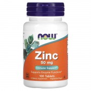 Now Foods Zinc 50 mg 100 tabs