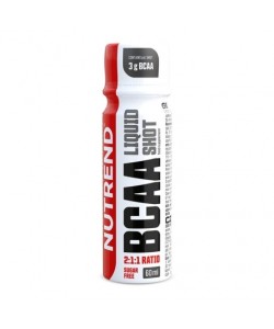 Nutrend BCAA Liquid Shot 60 мл, незамінні амінокислоти BCAA, без цукру