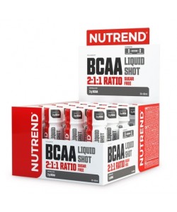 Nutrend BCAA Liquid Shot 60 мл, незамінні амінокислоти BCAA, без цукру