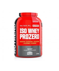 Nutrend Iso Whey Prozero 2250 грам, ізолят сироваткового протеїну