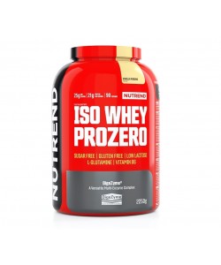 Nutrend Iso Whey Prozero 2250 грам, ізолят сироваткового протеїну