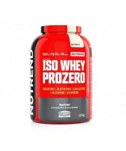Nutrend Iso Whey Prozero 2250 грам, ізолят сироваткового протеїну