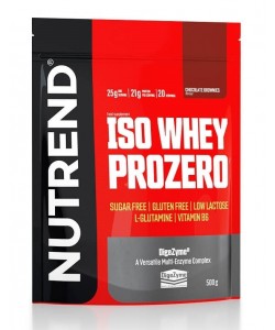 Nutrend Iso Whey Prozero 500 грам, ізолят сироваткового протеїну
