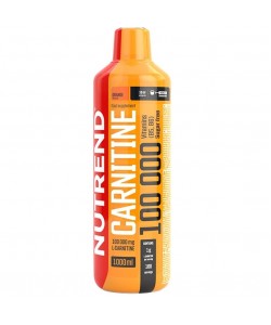 Nutrend L-Carnitine 100 000 mg 1000 мл, карнітин з вітамінами В5 та В6