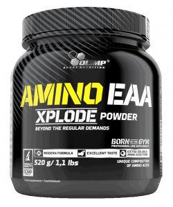 Olimp Amino EAA Xplode 520 грамм, основные незаменимые аминокислоты