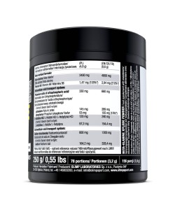 Olimp Beta-Alanine Xplode Powder 250 грамм, бета-аланин, витамин В6