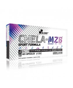 Olimp Chela-MZB Sport Formula 60 капсул, магний + цинк + витамин В6
