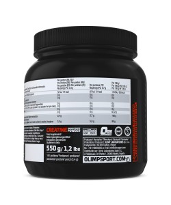 Olimp Creatine Monohydrate Powder 550 грам, креатин моногідрат