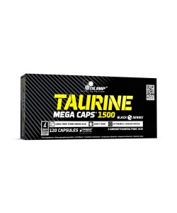 Olimp Taurine 1500 Mega Caps 120 капсул, таурин