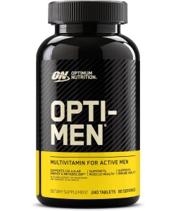 Optimum Nutrition Opti-Men 240 пігулок, мультивітаміни для активних чоловіків