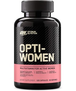 Optimum Nutrition Opti-Women 120 капсул, вітаміни та мінерали для жінок