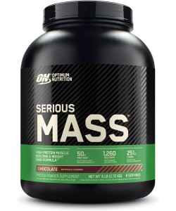 Optimum Nutrition Serious Mass 2730 грамм, американский гейнер