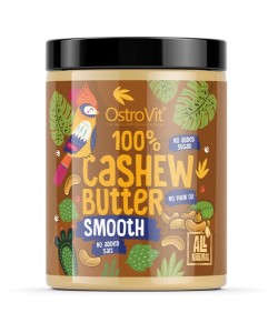 OstroVit 100% Cashew Butter 1000 грам, масло з горіхів кешью