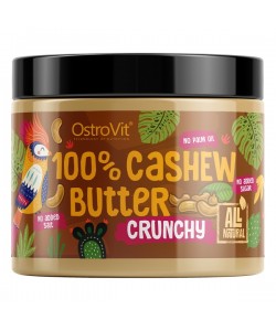 OstroVit 100% Cashew Butter 500 грам, масло з горіхів кешью