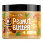 OstroVit 100% Peanut Butter + Honey 500 g