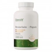 OstroVit Bromelain + Papain Vege 100 caps