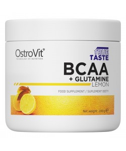 OstroVit BCAA + Glutamine 200 грам, бцаа+глютамін