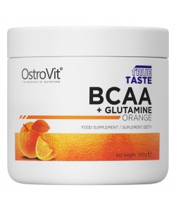 OstroVit BCAA + Glutamine 200 грам, бцаа+глютамін