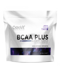 OstroVit Bcaa Plus 400 грамм, аминокислоты бцаа 2:1:1, L-глицин, L-глютамин и таурин