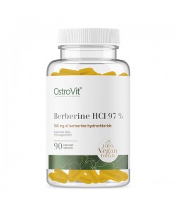 OstroVit Berberine HCl 97% Vege 90 капсул, берберин HCl