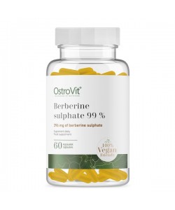OstroVit Berberine Sulphate 99% Vege 60 капсул, сульфат берберину