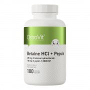 OstroVit Betaine HCL + Pepsin 100 caps