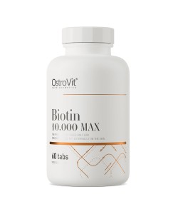 OstroVit Biotin 10.000 Max 60 таблеток, биотин