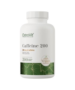 OstroVit Caffeine 200 mg 200 таблеток, кофеїн