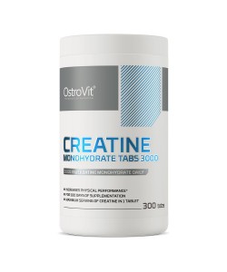 OstroVit Creatine Monohydrate 3000 mg 300 таблеток, креатин моногідрат 