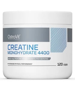 OstroVit Creatine Monohydrate 4400 mg 120 капсул, креатин моногідрат 