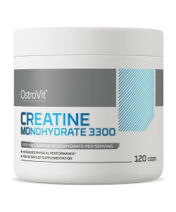 OstroVit Creatine Monohydrate 3300 mg 120 капсул, креатин моногідрат 