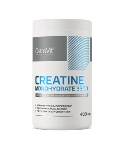 OstroVit Creatine Monohydrate 3300 mg 400 капсул, креатин моногидрат