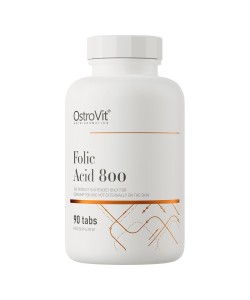 OstroVit Folic Acid 90 таблеток, фолиевая кислота