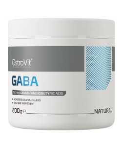 OstroVit GABA 200 грамм, гамма-аминомасляная кислота