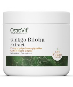 OstroVit Ginkgo Biloba Extract 50 грамм, экстракт листьев гинкго билоба