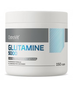 OstroVit Glutamine 5000 mg 150 капсул, глютамін