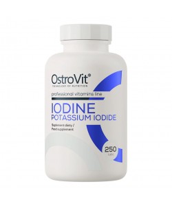 OstroVit Калия йодид Iodine Potassium Iodide 250 таблеток, калия йодид