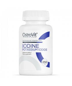 OstroVit Калия йодид Iodine Potassium Iodide 250 таблеток, калия йодид