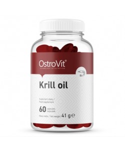 OstroVit Krill Oil 60 капсул, масло антарктичного криля