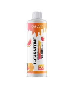 OstroVit L-Carnitine 125.000 Liquid 500 мл, карнітин зі смаком грейпфрута