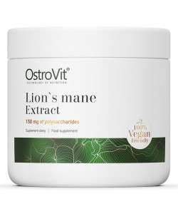 OstroVit Lion's Mane Extract 50 грамм, гриб ежовик гребенчатый (львиная грива)