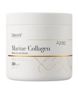 OstroVit Marine Collagen 200 грамм, пептиды рыбного коллагена (гидролизованные), 1 типа