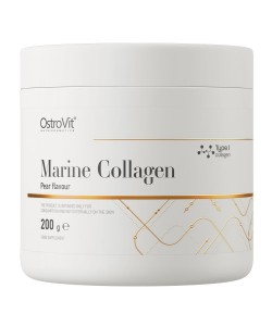 OstroVit Marine Collagen 200 грам, пептиди рибного колагену (гідролізовані), 1 типу