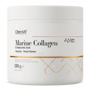 OstroVit Marine Collagen + Hyaluronic Acid + Vitamin C 200 g Кокос-персик